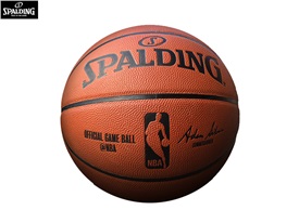 Spalding官方旗舰店NBA职业比赛用球牛皮篮球